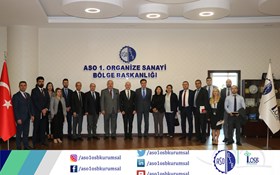 SAVUNMA SANAYİİ BAŞKANLIĞI ASO 1.OSB’Yİ ZİYARET ETTİ